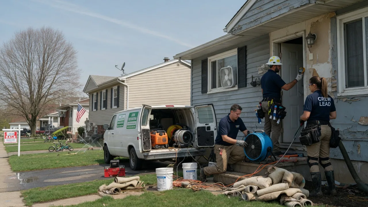 Flood Cleanup in Gibson, PA near me